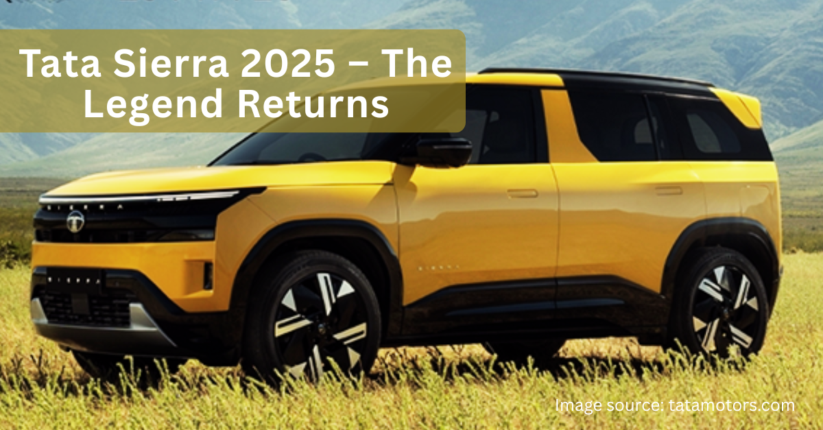 Tata Sierra 2025