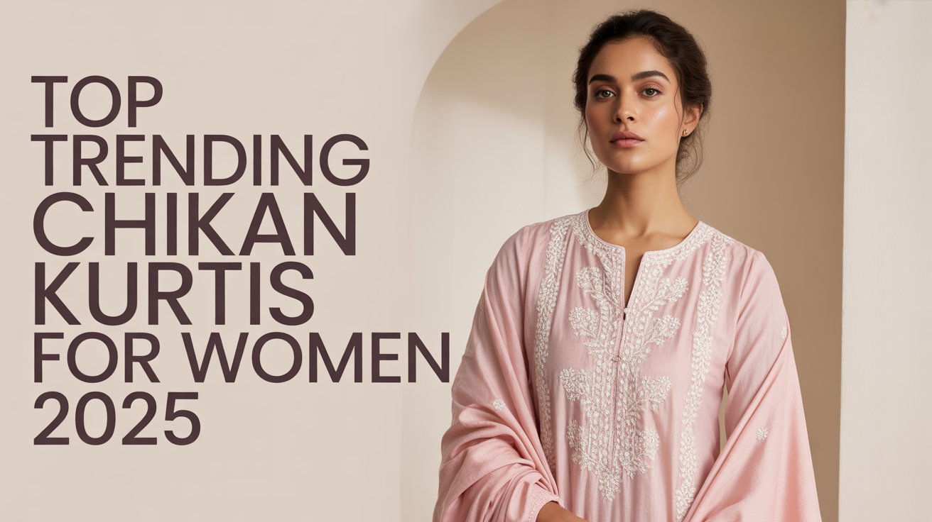 Trending Chikan Kurtis for Women